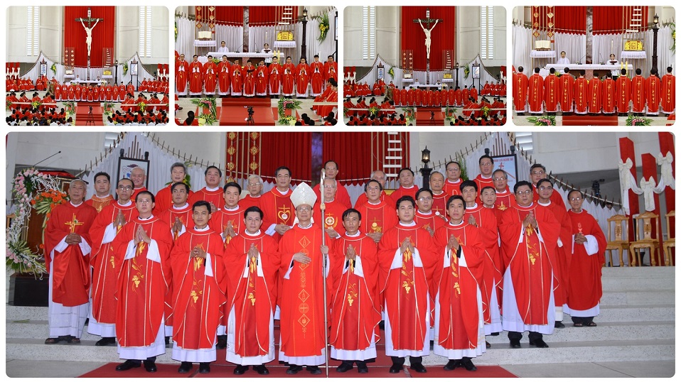 Thánh lễ Phong chức Linh mục ngày 29/6/2022 tại Nhà thờ Chánh Toà Vĩnh Long